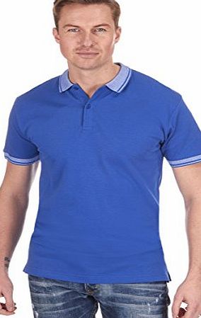 Urban Revival Mens Youth Designer Cotton Polo Shirt Casual Work Short Sleeve Urban Revival NEW
