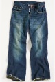 low rise jeans with twisted leg seams