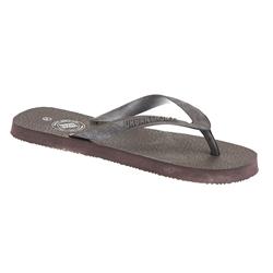 Urban Thongs Female Plain Flat in Coffee