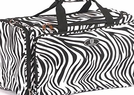 Urbanity nail polish technician tech soft beauty student storage kit bag case zebra