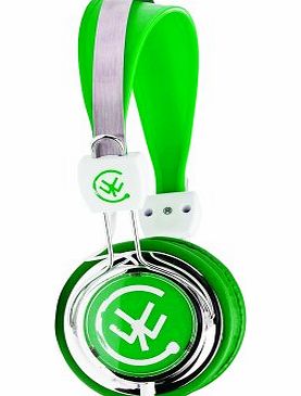 Urbanz ZIP Childrens Kids Multi-Device Stereo Headphones (Green)