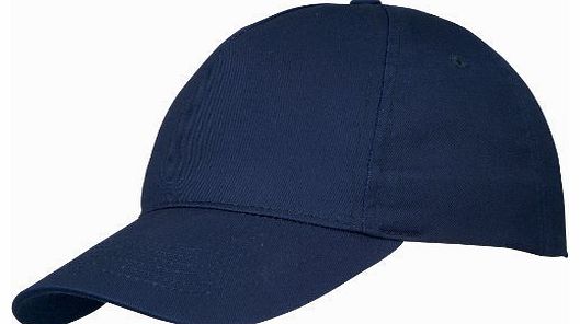 US BASIC 5 PANEL BASEBALL CAP HAT - 8 COLOURS (NAVY BLUE)