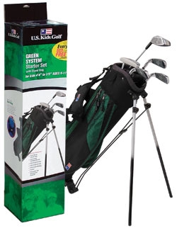 US Kids Golf US Kids Green System (ages 9-11 years) Stand Bag