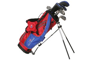 US Kids Golf US Kids Tour Series Stand Bag Iron Set Graphite