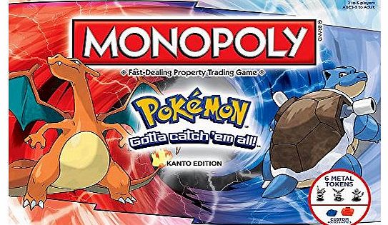 USAopoly MONOPOLY: Pokemon Kanto Edition
