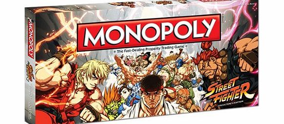 USAopoly Street Fighter Monopoly Board Game: Street Fighter Monopoly