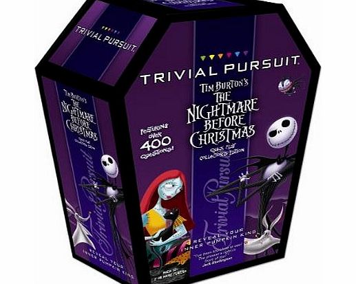 USAopoly Trivial Pursuit: Tim Burtons the Nightmare Before Christmas Travel Edition: Trivial Pursuit: Tim Bur