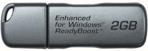 2.0 Flash / Key Drive - 2GB - Dane-Elec zMate Boost (Vista ReadyBoost enabled)