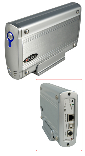 USB 2.0 NAS Personal Server for SATA & IDE Drives