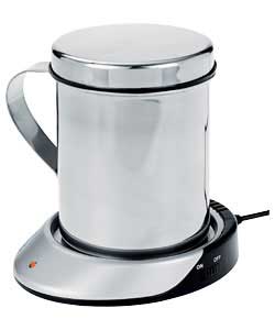 USB Coffee Warmer with Cup and Tray