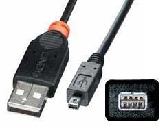 usb Digital Camera Cable for various Fuji  2m
