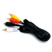 USB Mini Male To 3 x Phono Plugs 1.5 Metre Cable