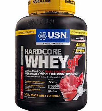 USN Whey 2kg Protein Shake - Strawberry
