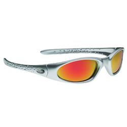 uvex Jnr Arrow Sunglasses - Chrome Mat/Red Mirror