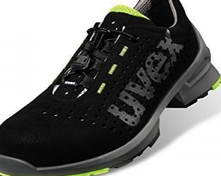 Uvex Mens Safety Shoes black black 43 EU