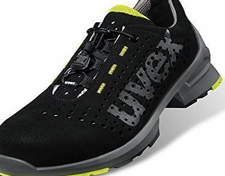 Uvex Mens Safety Shoes black black 45 EU