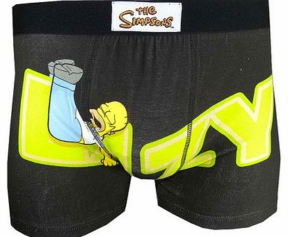UWear Homer Simpson Lazy Boxer Shorts - Large