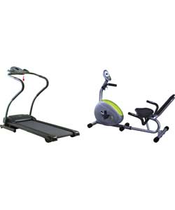 V-Fit EPP Treadmill and Recumbent Exercise Bike