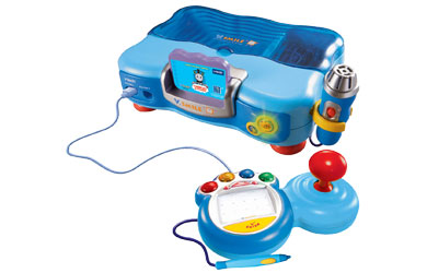 V.Smile TV Learning System Blue (including Thomas and Friends game)