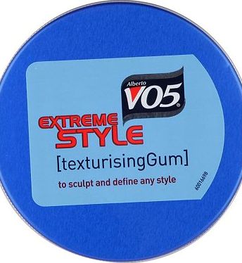 V05, 2041[^]10028269 VO5 Extreme StyleTexturising Gum 75ml 10028269