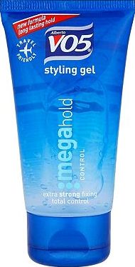 V05, 2041[^]10083168 VO5 travel size Mega Hold Styling Gel 50ml