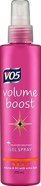 V05, 2041[^]10087850 VO5Weather Resistant VolumeGel Spray 200ml