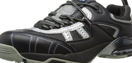 V12 Mens Tornado Safety Trainers VX004 Black/Silver 9 UK