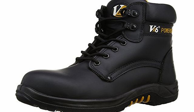 V12 Unisex-Adult Bison S3 Safety Boots VR600/13 Black 13 UK, 48 EU