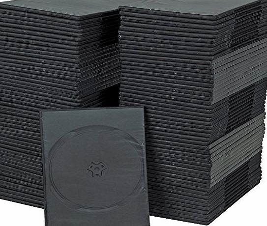 Vact 7mm 100-pack Single Slim DVD movie cases
