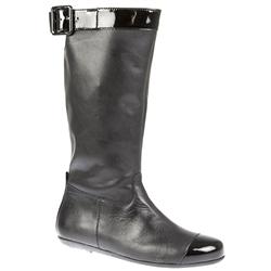 Female Arica Leather Upper Leather/Textile Lining Fashion Boots in Black