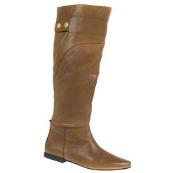 Female Scale Leather Upper Leather/Textile Lining Fashion Boots in Black, Camel