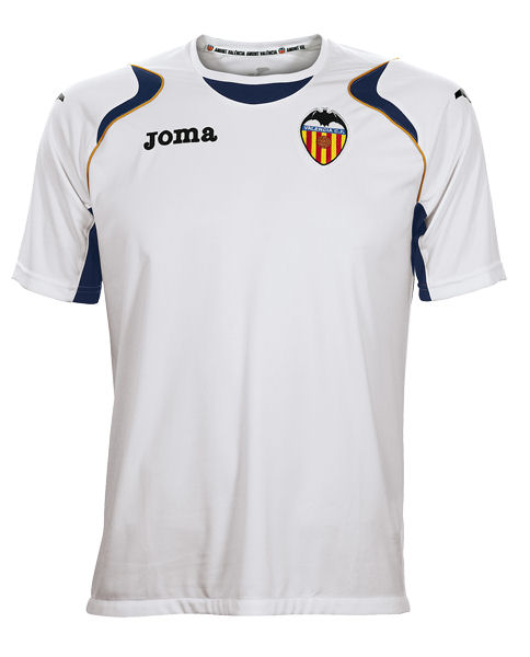 Valencia Nike 2011-12 Valencia Joma Training Shirt (White)