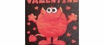 Valentines The Love Monster In School Valentines Day Card