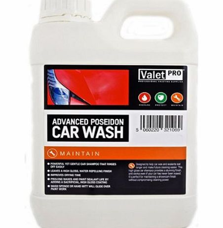 Valet PRO Advanced Poseidon Car Wash Shampoo **5 Litres**