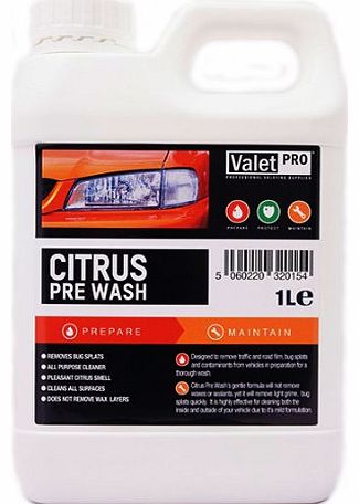 Citrus / Orange Car Pre-Wash 1 Litre