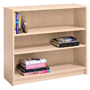 3 shelf 80cm Bookcase, Maple effect