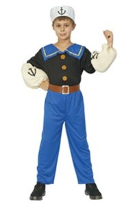 value Costume: Boys Sailor Man (Small 3-5 yrs)