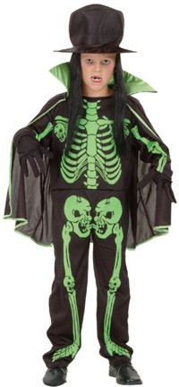 value Costume: Green Skeleton (Small)