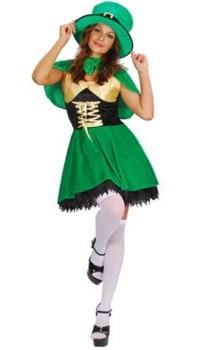 Value Costume: Leprechaun Lady Adult