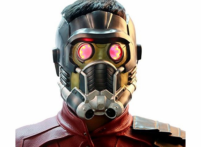 ValuePack Lord Helmet Full Adult Mask Halloween Cosplay Costume Toys Props Deluex Glow Glass Rubber Plastic Version(20-22 inch)