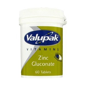 Vitamins Zinc Gluconate Tablets (60)
