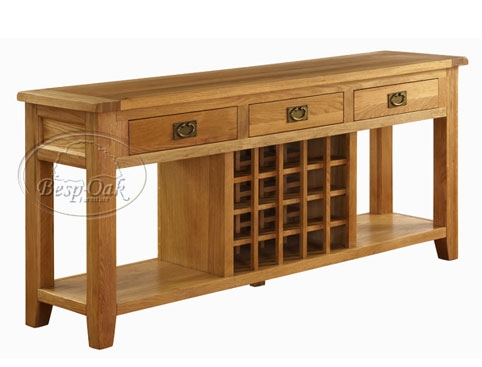 3 Drawer Console / Wine Table