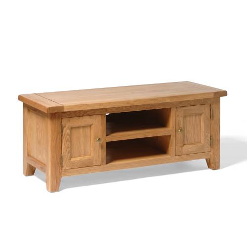 Vancouver Oak Large TV Stand