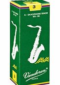 Vandoren Java Tenor Saxophone Reeds Strength 3