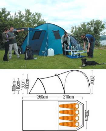 VANGO Colorado 400 Tent