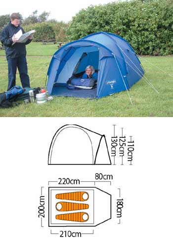 VANGO Delta 300 Tent