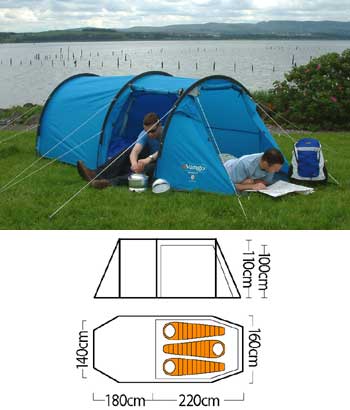 VANGO Gamma 250 Tent