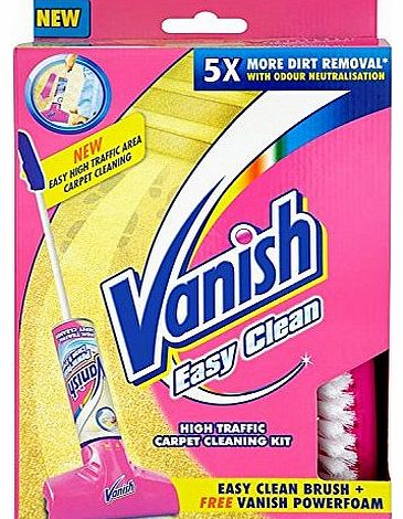 Vanish Easy Clean Carpet Cleaning Kit 600 ml