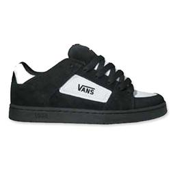 vans Adder Skate Shoes - White/Black