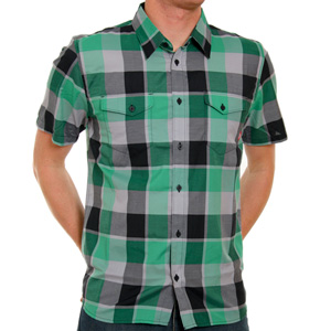 Addler ss Short sleeve shirt - Green
